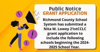 Public Notice- Grant Application 
