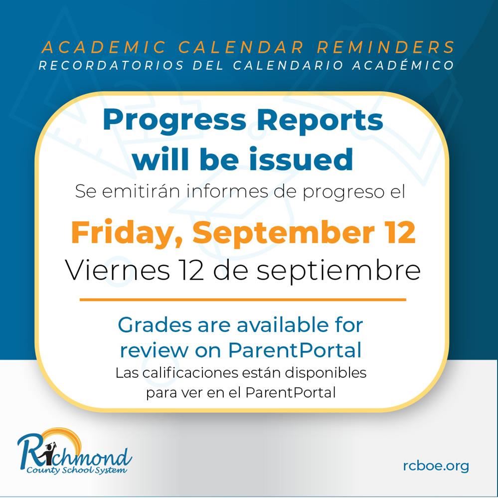 Progress Reports 