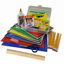 This is a picture of common supplies.