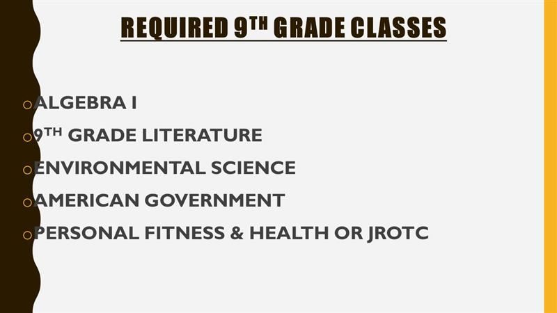 Required Classes 