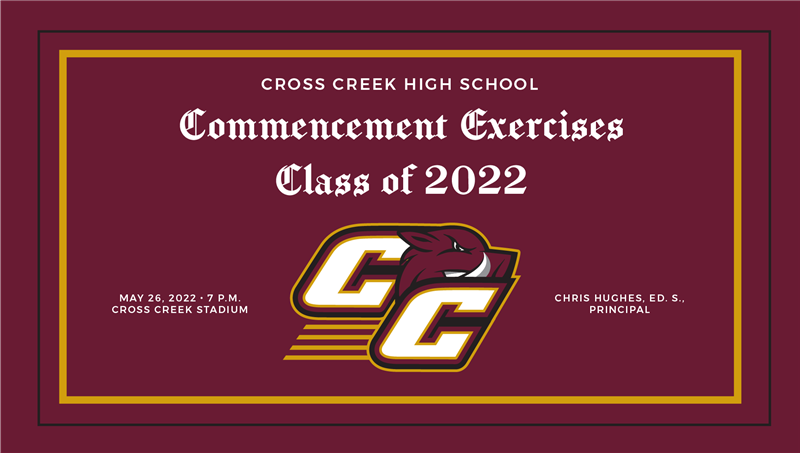 Image of Cross Creek Graduation Details