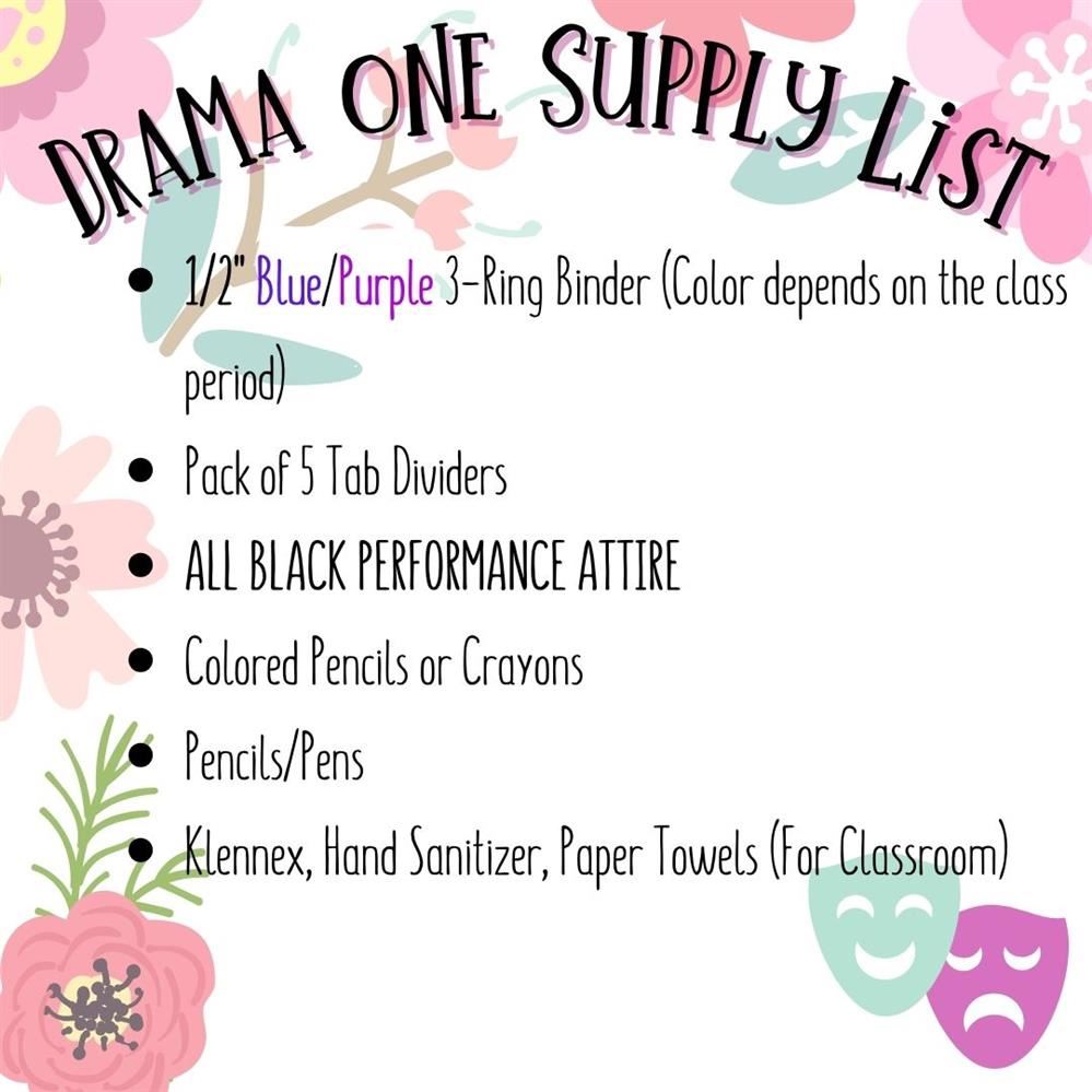 Supply List