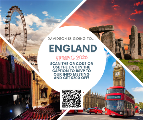 England Trip Info Meeting RSVP