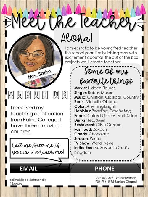 Meet the Teacher