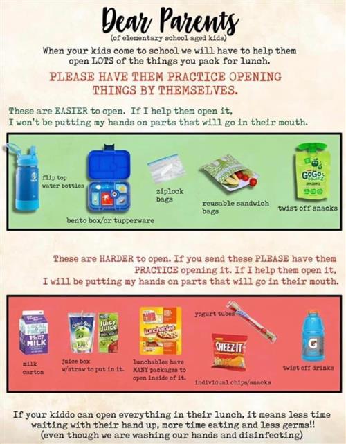 School Year 2020-2021 Info 