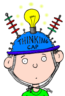 thinking cap thinking cap