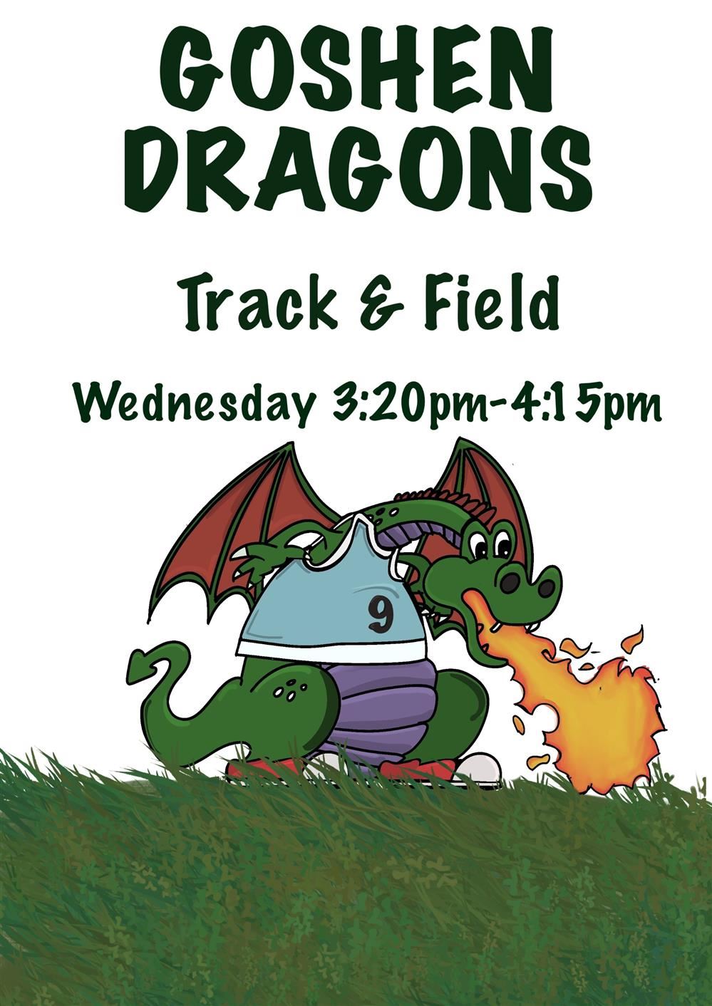 Goshen Dragons Track and Field Practice