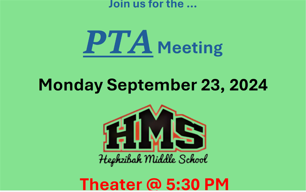 PTA Meeting PTA Meeting