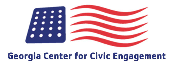  logo for the Georgia Center Civics Engagement