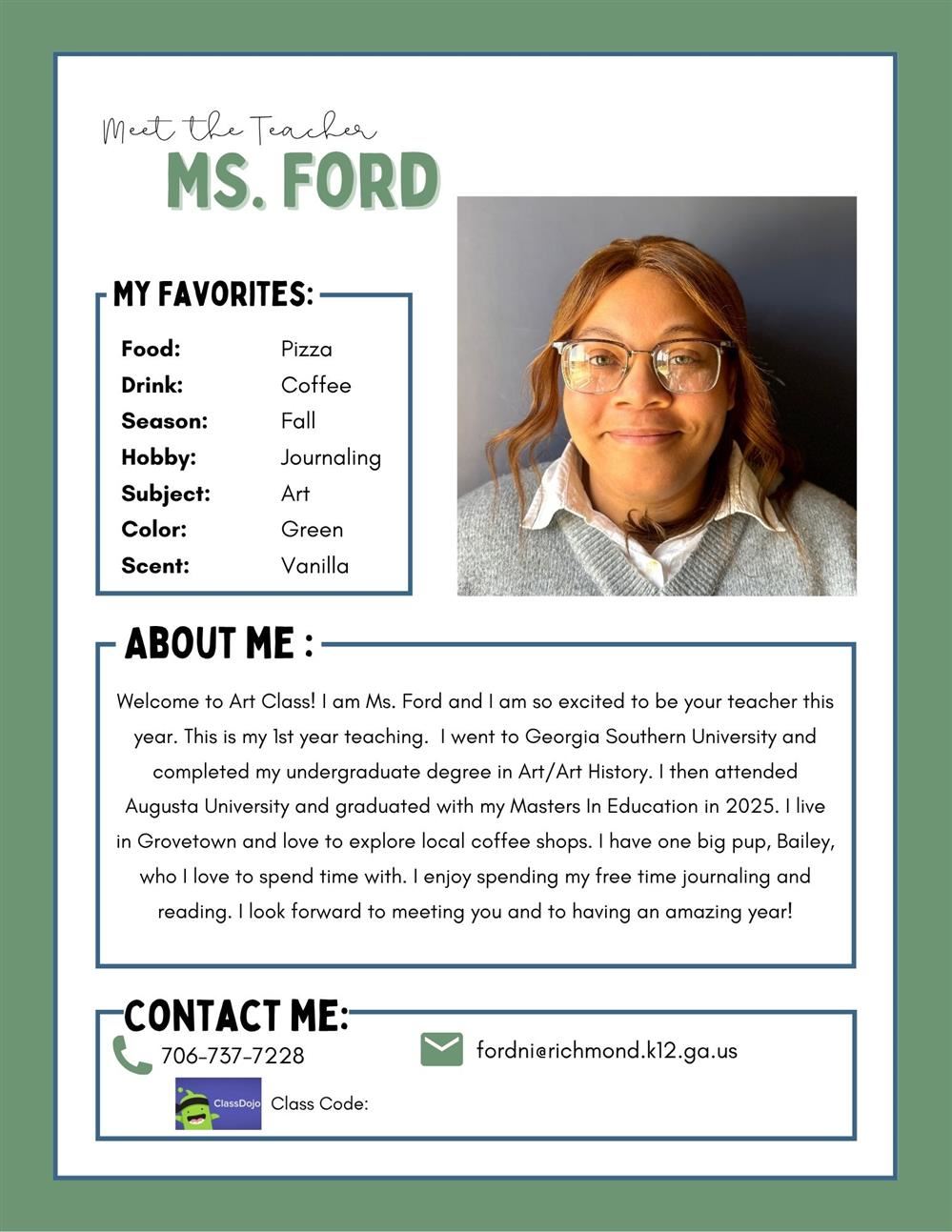 Meet The Teacher