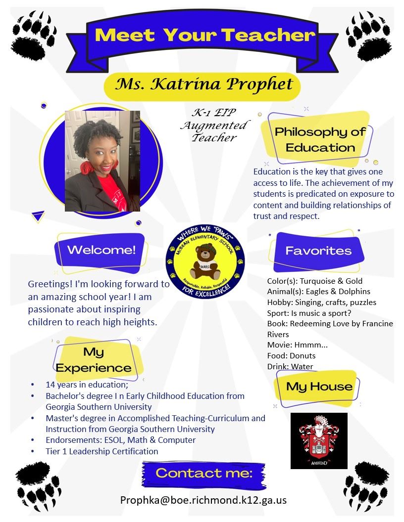 Teacher Profile
