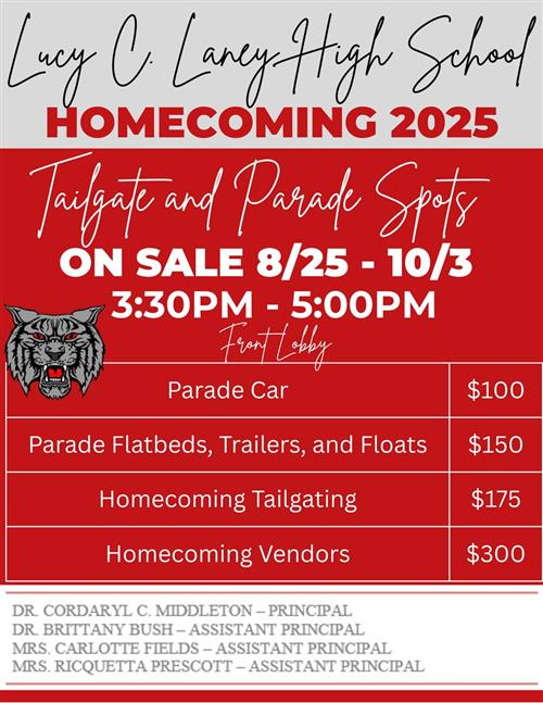 Homecoming Activity Costs