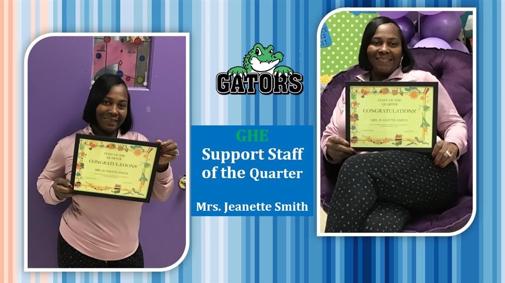 Staff Member of the Quarter