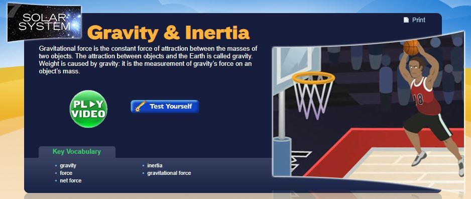 Study Jams: Gravity and Inertia