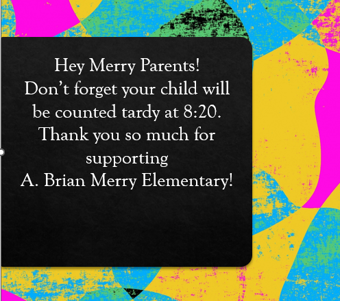 tardy