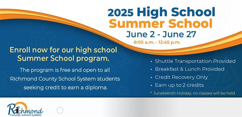 Summer School Schedule and details