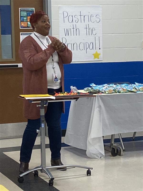 November Pastries with the Principal 