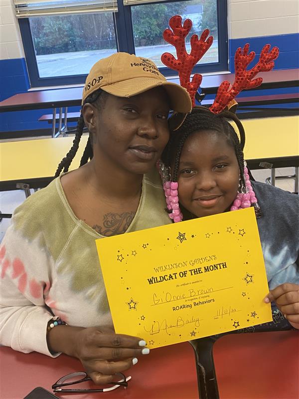 Student of the Month Pictures
