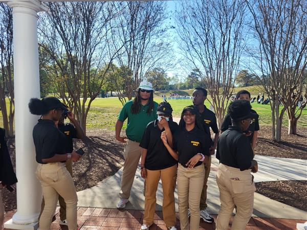 Lacey and First Tee Team